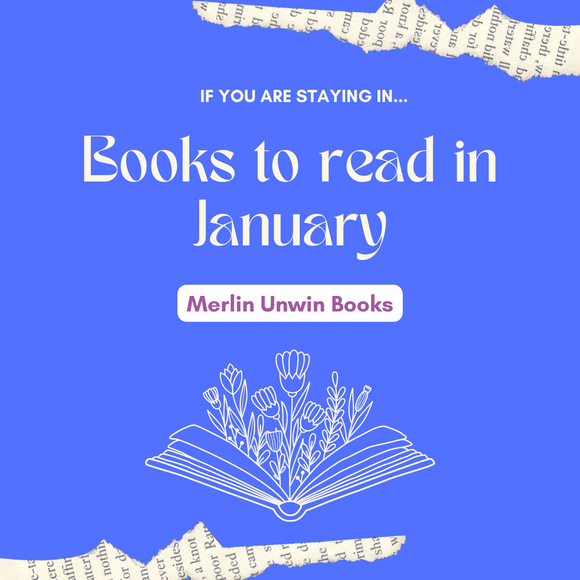 Lydia's book suggestions for January - staying in this month will be a pleasure with these books to enjoy!