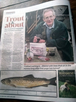 A local author profile for Laurence Catlow in Cumberland and Westmorland Herald