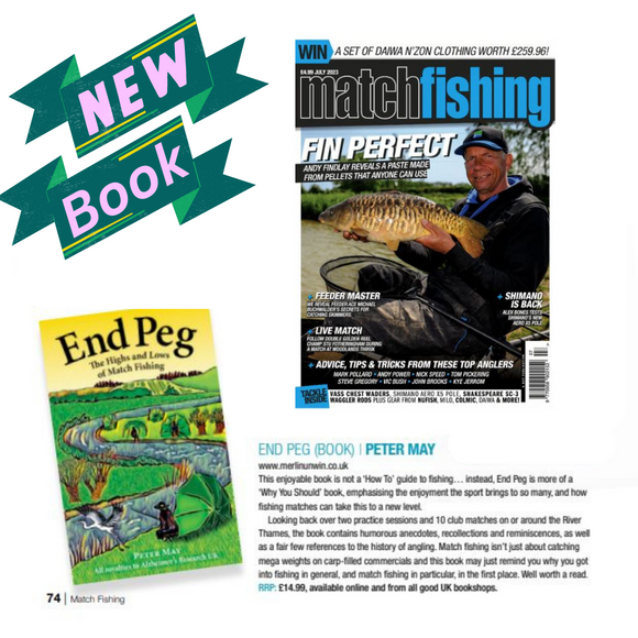 Match Fishing Magazine - END PEG (NEW BOOK) | PETER MAY