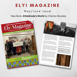 Etheldreda's World in May / June issue of Elyi Magazine