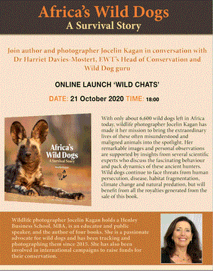 Africa's Wild Dogs, A Survival Story - Join the online book launch