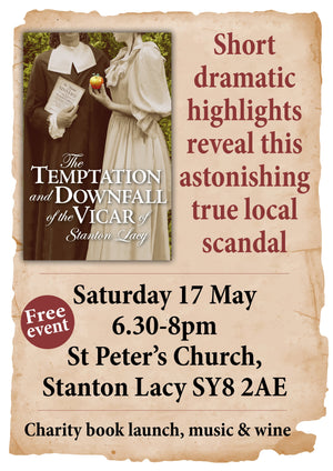 This weekend at Stanton Lacy village hall - free event for book and history lovers